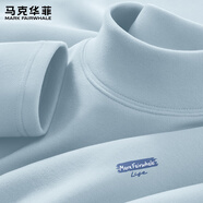 馬克華菲德絨打底衫男半高領(lǐng)2025新款秋冬保暖上衣男款高級雙面絨男士長(cháng)袖