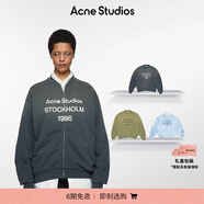 Acne Studios 男女同款 1996做舊褪色寬松休閑無帽外套CI0189 黑色 S