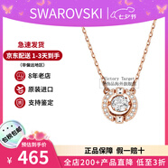 施華洛世奇（SWAROVSKI）跳動(dòng)的心項鏈時(shí)尚女士水晶項鏈鎖骨鏈生日七夕禮物送女友 玫瑰金 5272364