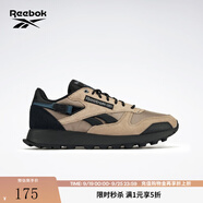 Reebok銳步官方男女款CLASSIC LEATHER黑武士美拉德休閑復(fù)古跑鞋 100025108 36.5 (23.6cm),US:5.5