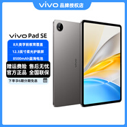 vivo Pad SE平板電腦 新品上市 12.3英寸柔光護眼大屏 8500mAh大電池 娛樂(lè )辦公游戲 學(xué)生網(wǎng)課 深灰色（標準版） 8GB+128GB 標配版（有禮贈）