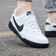 耐克（NIKE）男鞋夏秋季新款運動(dòng)鞋Court低幫滑板鞋時(shí)尚百搭休閑鞋子男 HQ4502-100黑白 39