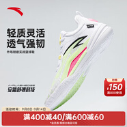 安踏（ANTA）【KAI 1 TEAM】凱里·歐文團(tuán)隊(duì)款籃球鞋外場(chǎng)低幫運(yùn)動(dòng)鞋112531622 純凈白/熒光夜光綠-1 44 (男10碼)