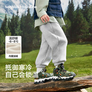 巴拉巴拉balaOne童裝兒童褲子2025秋冬裝男女童加絨長(cháng)褲親子209425108205