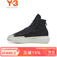 Y-3【雙11】NIZZA HIGH休閑板鞋高幫帆布鞋新款黑色39IF7791 黑色（偏大一碼） 40.5 (250mm) UK7