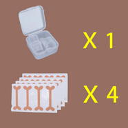 通用德國BS嵌甲 嵌甲器內(nèi)嵌護(hù)正NXHZ超薄德國bs矯正神器貼片正甲貼指 矯正器+4片隔離貼