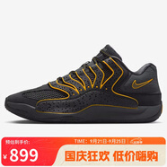 耐克NIKE男子籃球鞋 KD18 EP 運(yùn)動(dòng)鞋HV1991-002黑/灰/黃 42