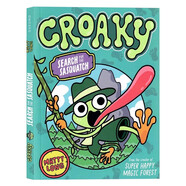 克羅基：尋找大腳野人 Croaky: Search for the Sasquatch 進口原版 英文