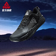 匹克輕靈3.0態(tài)極籃球鞋男2025新款實戰(zhàn)球鞋低幫運動鞋耐磨后衛(wèi)戰(zhàn)靴 黑色/銀色【外場斗士】 42