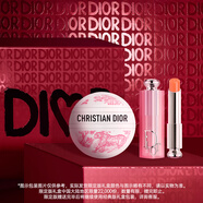迪奧DIOR心動(dòng)老花禮盒(老花霜+潤唇膏004)口紅滋潤套裝生日禮物送女友