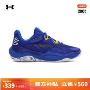 安德瑪（UNDERARMOUR）庫里Curry Splash 24 AP男女情侶運動(dòng)籃球鞋3027262 皇室藍400 41