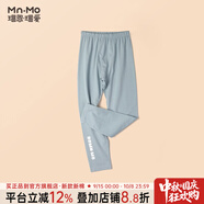 瑁恩·瑁愛男童秋冬彈力棉秋褲單層保暖褲兒童薄款打底褲 氣質(zhì)男孩(灰藍(lán)) 180 適合身高約170-175cm