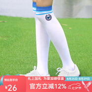 PGM 高爾夫襪子 女士防曬襪 長筒襪 夏季百搭服裝 顯瘦顯高 白藍色