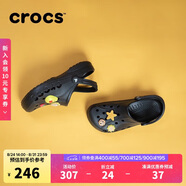crocs卡駱馳貝雅洞洞鞋沙灘鞋|10126 黑色-001 37/38(230mm) 