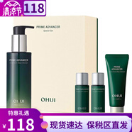 歐蕙（OHUI）歐惠潔面乳泡沫潔顏膏奇跡水分保濕深層清潔 細致毛孔女節(jié)日禮物 多效活妍小綠瓶洗面奶4件套 280ml