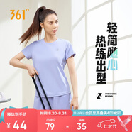 361°短袖女潮流t恤女士夏季新款速干衣運動跑步瑜伽服662424126H-3