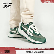 Reebok銳步官方24新品男女CL LEGACY W+蕾格西黑武士休閑復古跑鞋 100222340 復古軍綠 38.5 (24.5cm),US: 6.5