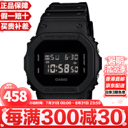 卡西歐（CASIO）G-SHOCK系列經(jīng)典小方塊街頭時(shí)尚運動(dòng)防水防震方形手表男送禮推薦 DW-5600UBB-1/DW-5600BB-1