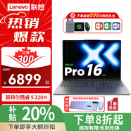 聯(lián)想筆記本電腦小新Pro14/Pro16 2025款酷睿5標壓高性能輕薄本補貼20%AI超能版辦公設計游戲電腦 小新Pro16 酷睿5-220H 灰色 64G 1TB 2.8K OLED 升級
