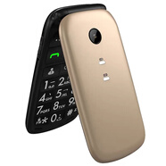 中興（ZTE）ZTE/中興守護寶 V66翻蓋老人機便攜簡(jiǎn)易老年人手機 全新黑色 32MB
