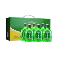 汾酒山西杏花村汾酒 38度竹葉青125ml*6瓶好運竹禮盒裝 38度 125mL 6瓶