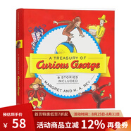 英文原版 Curious George 好奇猴喬治 32個(gè)故事大合輯 汪培珽書(shū)單推薦第3階段 綠山墻 A Treasury 8個(gè)故事精裝合集 綠山墻圖書(shū)