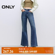 ONLY2025秋季新款時尚小個子高腰顯瘦喇叭褲牛仔褲女|125132085 J35 復(fù)古牛仔 S S標(biāo)準(zhǔn)褲長
