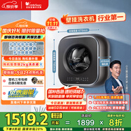 小天鵝（LittleSwan）內(nèi)衣洗衣機(jī)全自動家用 懶人洗衣機(jī)迷你 嬰兒壁掛【小海綿2.0輕奢版】3公斤 水魔方 除菌 TG30M60