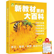 新教材里的大百科三年級上冊 非注音版新教材里的大百科2025年新版同步新教材1-6年級全國通用上冊語(yǔ)數科學(xué)知識拓展孩子的第二課堂拓展小學(xué)生視野同步課本 數學(xué) 科學(xué) 三科合一 同步新教材拼音口訣歌2冊
