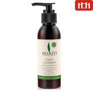 sukin澳洲 sukin 三件套 洗面奶爽膚水噴霧保濕乳液補水套裝孕婦護膚品 洗面奶天然有機 卸妝潔面乳125ml