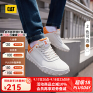 CAT卡特休閑鞋工裝鞋男女同款鞋戶(hù)外休閑舒適透氣板鞋Hex+ 白色 37