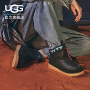 UGG x Liberadiers 秋季新款男女同款合作款舒適雪地靴 1179071 BLK | 黑色 38