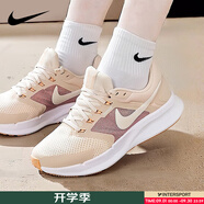 耐克（NIKE）女鞋 2025新款夏季運動(dòng)鞋網(wǎng)面輕便時(shí)尚跑步鞋低幫透氣舒適休閑鞋 粉光掠影-107 RUN SWIFT 3 40