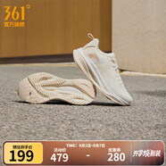 361°運動(dòng)鞋男鞋赤焰4秋季網(wǎng)面透氣跑鞋男輕便通勤減震專(zhuān)業(yè)跑步鞋 羽毛白/西米色 密網(wǎng)【女】 39