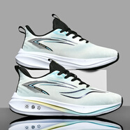 運動(dòng)鞋男秋冬季網(wǎng)面鞋青少年皮面防水加絨棉鞋跑步鞋子男赤兔7pro 白蘭7337-皮面款 43