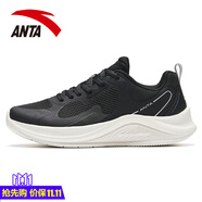 安踏（ANTA）漫步跑步鞋女鞋秋季2025秋秋季新款輕質(zhì)輕減震運動鞋子 -3基礎(chǔ)黑/銀 38.5