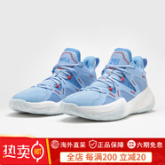 迪卡儂（DECATHLON）NBA授權籃球鞋減震耐磨湖人勇士實戰(zhàn)靴運動籃球鞋IVO3 費城76人 42