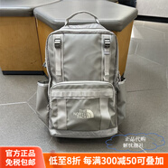 北面（The North Face）2025年新款戶(hù)外通用款復古休閑雙肩電腦背包8BK4官方正品 淺灰色 BI3 23升_310_160x460mm