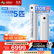 長(cháng)虹（CHANGHONG）空調5匹新能效省電wifi智能家電國家補貼220V家用電變頻冷暖立式柜機KFR-120LW/ZDTTW2+R2以舊換新
