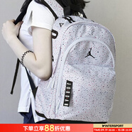 耐克（NIKE）男包女包 2025新款運(yùn)動(dòng)包Jordan雙肩包AJ時(shí)尚休閑電腦包學(xué)生書包 中包/白色滿天星/25.4*15.2*40.6cm MISC