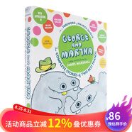 英文原版 George and Martha The Complete Stories 喬治和瑪莎 7個(gè)故事精裝合輯 汪培珽第5五階段 友情情商培養