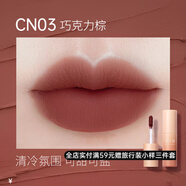 澳蘭黛（AOCILENDA）準(zhǔn)孕婦口紅媽媽啞光唇泥霧感唇膏學(xué)生唇妝彩妝化妝品潤唇彩妝打底 CN03-巧克力棕