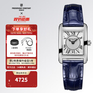 康斯登（Frederique Constant）百年典雅手表女瑞士手表皮帶女表方盤女士腕表情人節(jié)禮物送女友 FC-200MC16