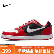 耐克（NIKE）休閑鞋男透氣耐磨EBERNON LOW低幫運(yùn)動(dòng)鞋AQ1774-101 紅白色 43 