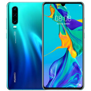 華為（HUAWEI）P30 4G手機麒麟980處理器6.1英寸屏幕尺寸60Hz屏幕刷新率3650mAh電池容量22.5w快充 P30極光色 【套餐一】8G運行+64G內存