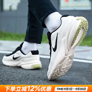 耐克（NIKE）官方 男鞋 25秋新款復古運動鞋休閑鞋耐磨緩震透氣舒適低幫慢跑鞋 100-黑白【新到貨】 42 碼（內長265mm）