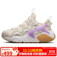 耐克NIKE女子休閑鞋氣墊HUARACHE秋款運動鞋DQ8031-101頂峰白色42碼