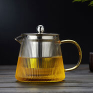 詩米樂玻璃茶壺耐高溫加厚茶水分離家用2024新款大小花茶泡茶壺功 901mL含-1L含 1000ML壺+智能電陶爐1300W