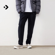 匡威（Converse）官方 秋冬新品男簡約星箭插扣腰帶直筒褲長褲MCJ130 MCJ130-023 M (170/78A)
