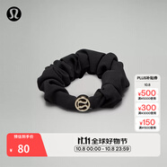 lululemon丨Uplifting 女士帶徽標發(fā)圈 LW9FDGS 黑色 O/S